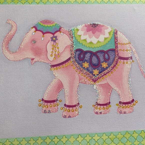Colleen Karis Designs Elephant Canvas Wall Decor - Picture 3 of 8